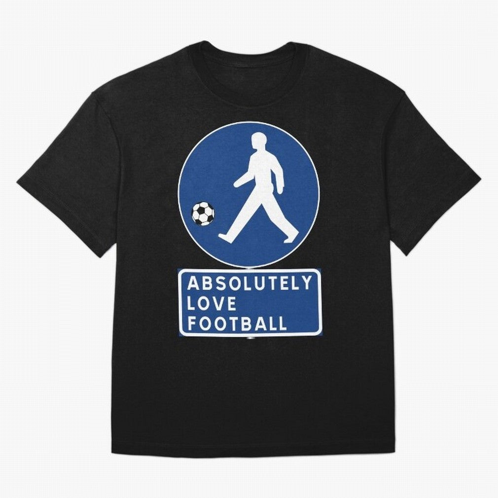Absolutely Love Football Oversized T-Shirt Show Love for Legendary Goals in the FIFA World Cup 2026 Group Stage Journey through Messi, Neymar and Mbappe Highlights, Portugal, Spain and Germany Pride, Global Supporter Spirit, Legendary Goals,