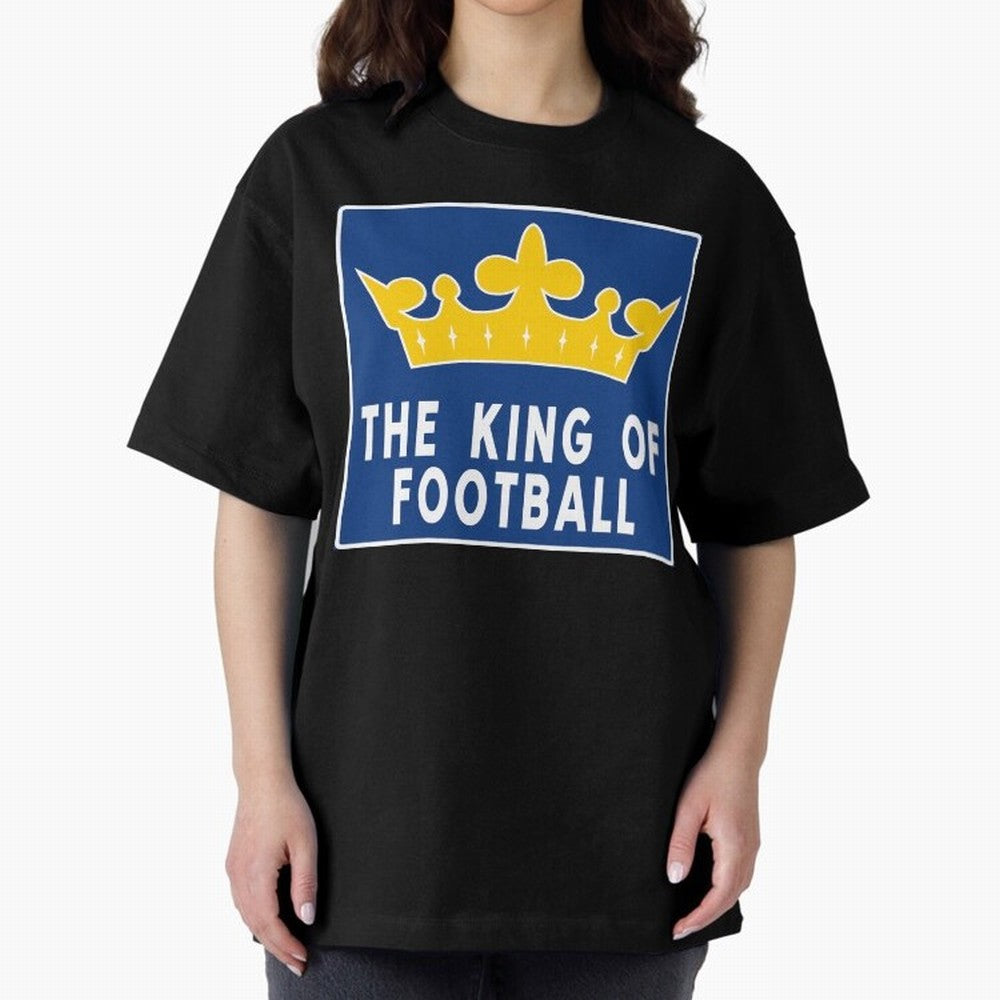 The King of Football Oversized T-Shirt Feel the Heartbeat of FIFA World Cup 2026 Capturing Messi, Neymar and Mbappe, Germany Energy, Classic Soccer Heritage, Championship Pressure, Fan Loyalty and International Pride; Ideal for Fans Who Follow