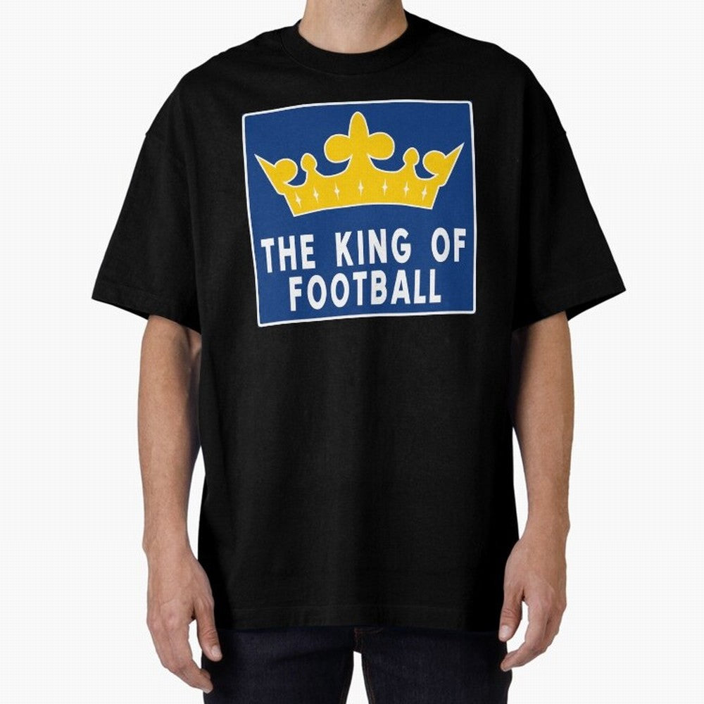 The King of Football Oversized T-Shirt Feel the Heartbeat of FIFA World Cup 2026 Capturing Messi, Neymar and Mbappe, Germany Energy, Classic Soccer Heritage, Championship Pressure, Fan Loyalty and International Pride; Ideal for Fans Who Follow