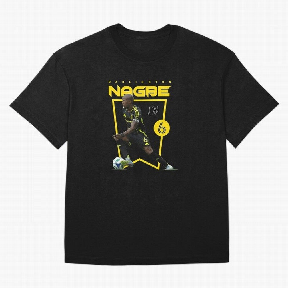 Darlington Nagbe Columbus Oversized T-Shirt Back Your Heroes with FIFA World Cup 2026 USA Canada Mexico for Fans of CR7 and Messi and Spain and Netherlands, Bringing Tournament Hype, Historic Matchups, Family Viewing Parties and Global Sports
