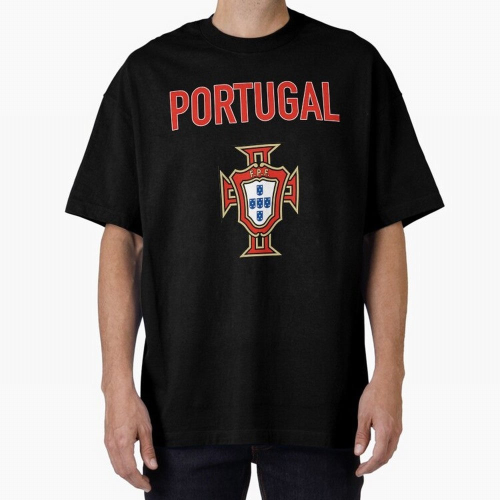Portugal Oversized T-Shirt Show Your Love for FIFA World Cup 2026 Group Stage Driven by Messi, Netherlands Energy, Soccer Culture, Superstar Moments, National Team Dreams and Competitive Fire; Great for Supporters Who Love Legendary Players,