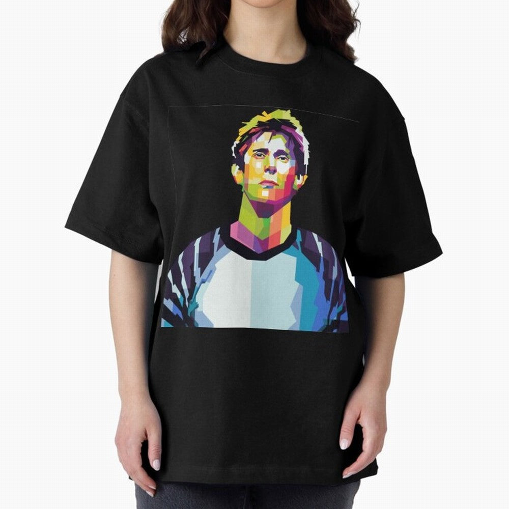 Edwin Van Der Sar Oversized T-Shirt Feel the Trophy Chase of the FIFA World Cup 2026 Journey through Haaland Highlights, Brazil Pride, Football Passion, Legendary Performances, Festival Vibes and Supporter Community; Ideal for Football Dads,