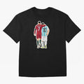 Ronaldo & Messi Oversized T-Shirt Show Match Day Excitement for FIFA World Cup 2026 Group Stage for Fans of Messi and England and Germany, Bringing Global Supporter Spirit, Legendary Goals, National Colors and Tournament Celebration; Great for