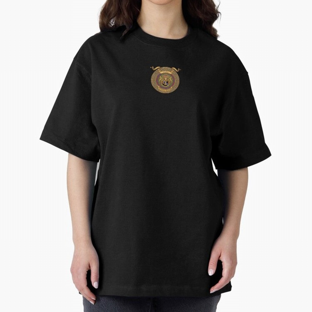 The Crown of the Eternal Realm Oversized T-Shirt Bring Trophy Dreams to the FIFA World Cup 2026 Journey through Messi Highlights, Portugal Pride, Stadium Chants, National Pride, Trophy Dreams and Unforgettable Football Memories; Created for Match