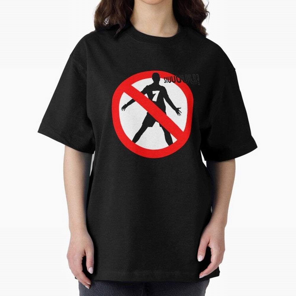 No Siiuuu Number 7 Soccer Meme Oversized T-Shirt Bring a Vintage Feel to the FIFA World Cup 2026 USA Canada Mexico Journey through Mbappe Highlights, Brazil, Portugal and Argentina Pride, Supporter Pride, Iconic Celebrations, Legendary Names and