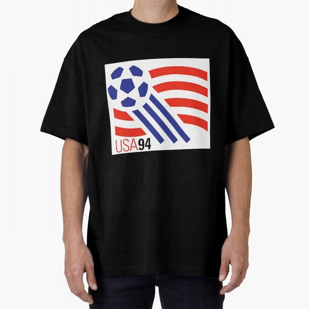 USA WC 94 Classic Oversized T-Shirt Join Match Day Hype around FIFA World Cup 2026, Haaland and Mbappe, England, Championship Spirit, Famous Goals, Roaring Crowds and International Football Unity; Built for Supporters Chasing Trophy Dreams, Final