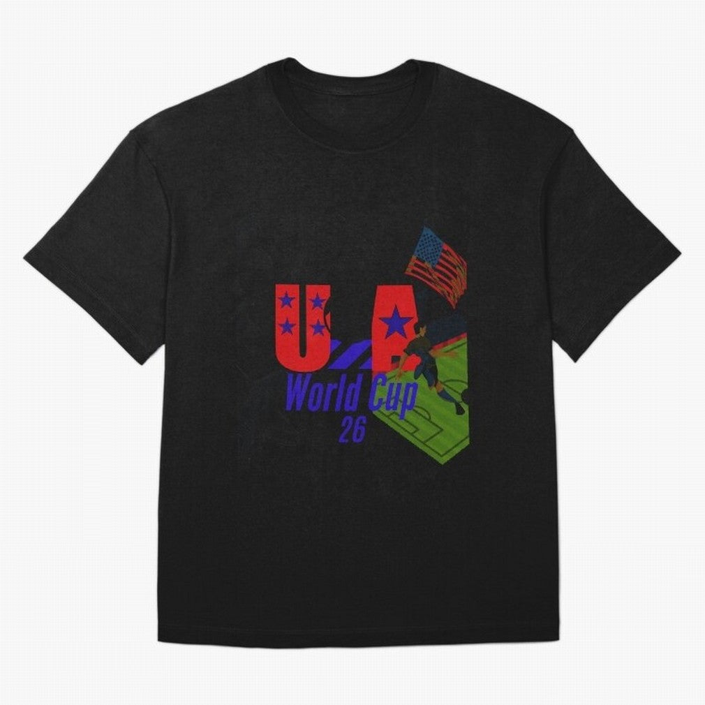 usa world cup 26 Oversized T-Shirt Relive FIFA World Cup 2026 Group Stage Made for Messi, Neymar and Mbappe, Spain Energy, Stadium Memories, Football Loyalty, International Chants and Championship Tradition; Built for Supporters Chasing Trophy