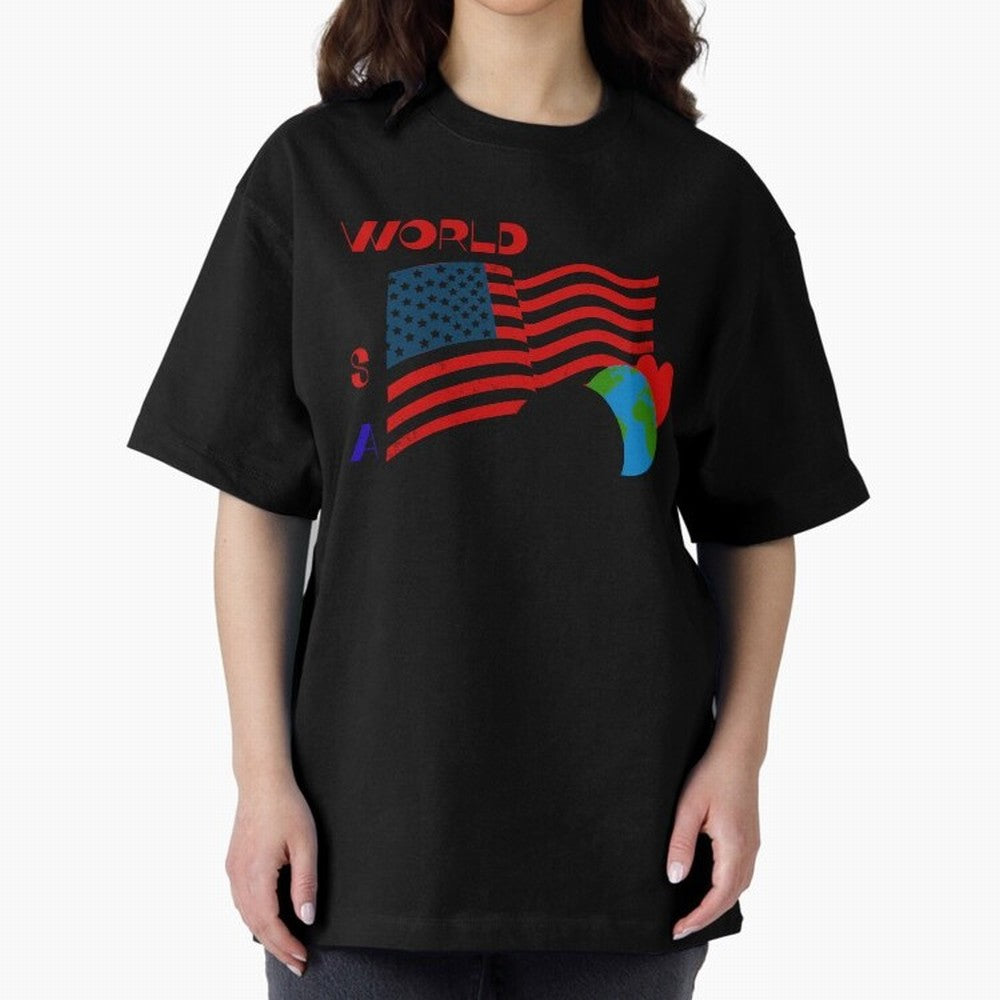 World cup 26 Oversized T-Shirt Join the Countdown to FIFA World Cup 2026 Spirit, Filled with Germany, Haaland, Fan Favorite Moments, National Team Passion, Big Match Drama and Soccer History; Built for Supporters Chasing Trophy Dreams, Final Match