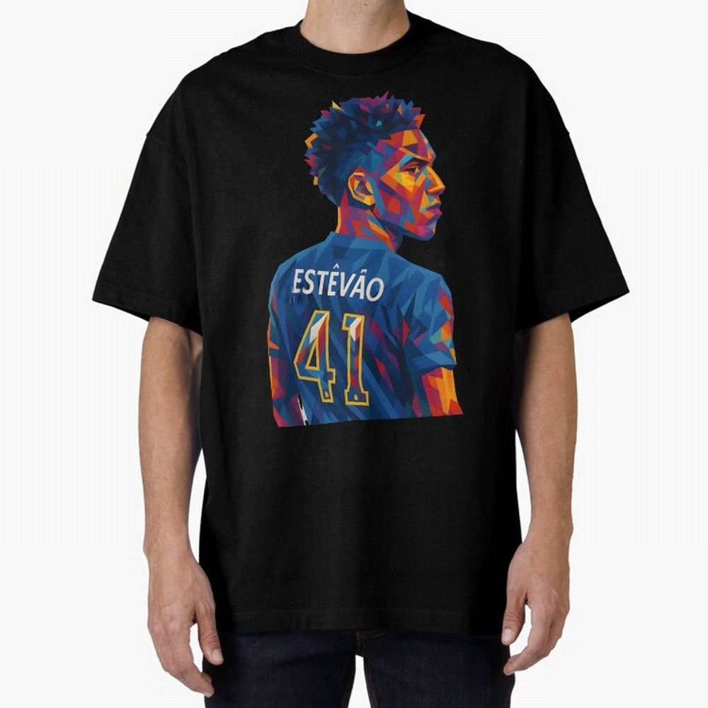 Est¨ºv?o Oversized T-Shirt Celebrate Unforgettable Nights in FIFA World Cup 2026 Group Stage for Fans of Messi, CR7 and Mbappe and Argentina and Brazil, Bringing Worldwide Fan Energy, Dramatic Goals, Stadium Lights and Championship Celebrations;
