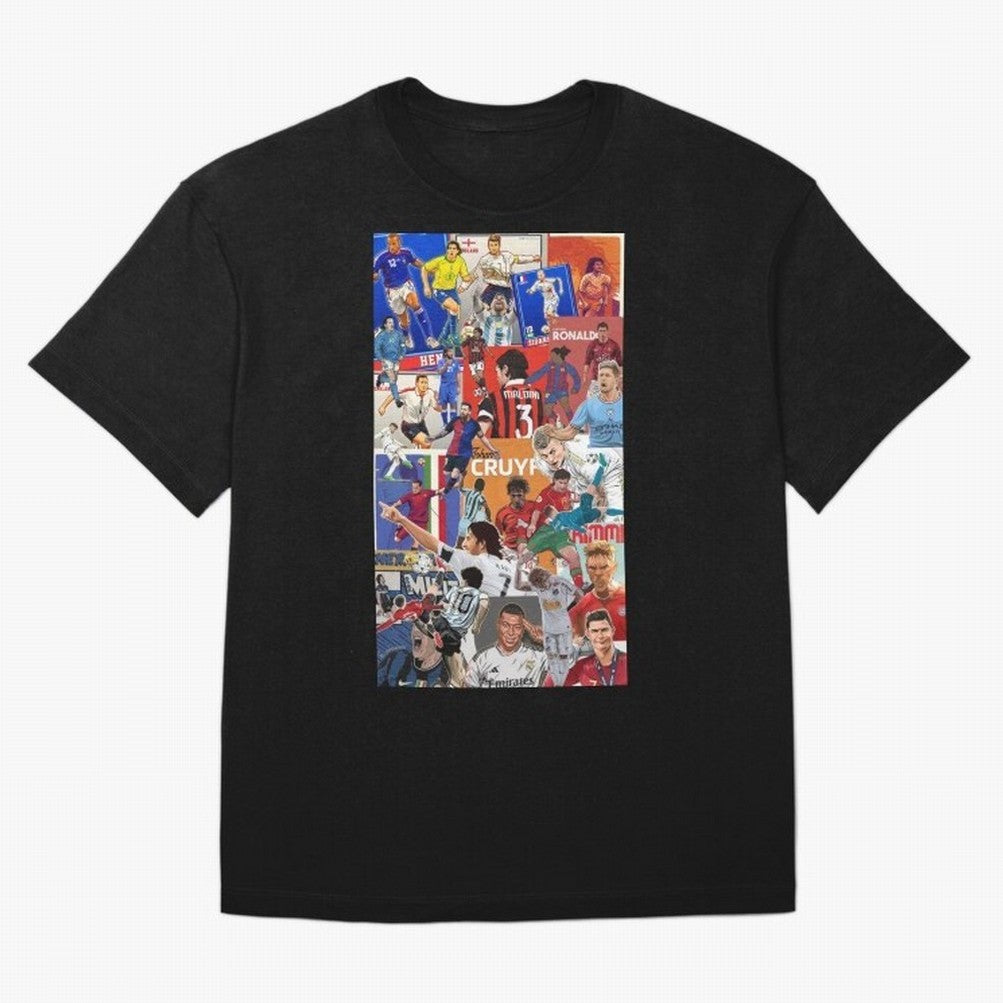 The Greats Oversized T-Shirt Show Up for the Glory of Match Day Hype around FIFA World Cup 2026 Group Stage, Neymar, Portugal, Spain and Germany, Goal Celebration Energy, Supporter Heritage, Football Icons and Worldwide Tournament Joy; Great for