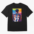 Lamine Yamal Wpap Pop Art Oversized T-Shirt Bring Trophy Dreams to FIFA World Cup 2026 Spirit, Highlighting Germany, Messi, Goal Celebration Energy, Supporter Heritage, Football Icons and Worldwide Tournament Joy; Made for Die Hard Supporters,