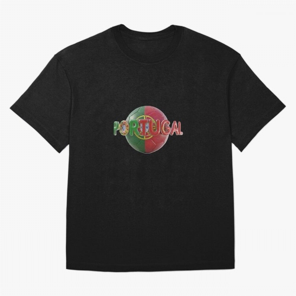 Portugal Soccer World Cup Oversized T-Shirt Show Up for the Glory of FIFA World Cup 2026 USA Canada Mexico Connected to Messi, Neymar and Mbappe, Spain and Netherlands Energy, Classic Soccer Heritage, Championship Pressure, Fan Loyalty and