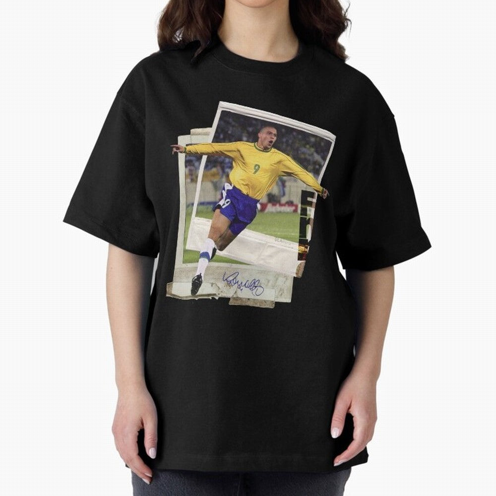 Ronaldo the phenomenon Oversized T-Shirt Make Every Match About Match Day Hype around FIFA World Cup 2026, Messi, CR7 and Mbappe, England, Stadium Memories, Football Loyalty, International Chants and Championship Tradition; Made for Die Hard