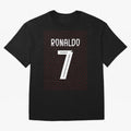 Christiano Ronaldo Portugal Kit 2025 Oversized T-Shirt Celebrate the FIFA World Cup 2026 USA Canada Mexico Journey through Messi, Neymar and Mbappe Highlights, Argentina, France and Brazil Pride, Fan Favorite Moments, National Team Passion, Big