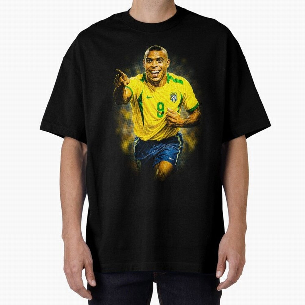 Ronaldo Naz¨¢rio Oversized T-Shirt Turn Every Weekend Toward Match Day Hype around FIFA World Cup 2026, CR7, England and Germany, Championship Spirit, Famous Goals, Roaring Crowds and International Football Unity; Great for Supporters Who Love