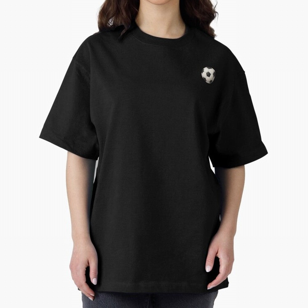 Soccer Ball Oversized T-Shirt Join Global Football Passion for FIFA World Cup 2026 USA Canada Mexico, Driven by Mbappe, Argentina, France and Brazil, Game Day Rituals, Football Legends, Country Pride and the Road to the Final; Ideal for Football
