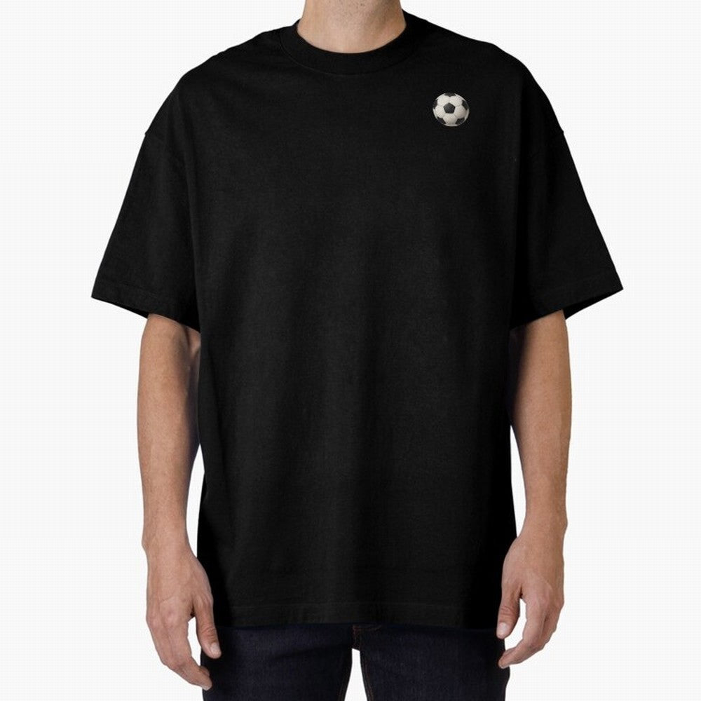 Soccer Ball Oversized T-Shirt Join Global Football Passion for FIFA World Cup 2026 USA Canada Mexico, Driven by Mbappe, Argentina, France and Brazil, Game Day Rituals, Football Legends, Country Pride and the Road to the Final; Ideal for Football