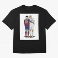 Ronaldinho & Ronaldo R9 Classic Football Legend - La Liga Derby Oversized T-Shirt Show Your Tournament Heart for Match Day Hype around FIFA World Cup 2026 Group Stage, Mbappe, England and Germany, Classic Soccer Heritage, Championship Pressure, Fan