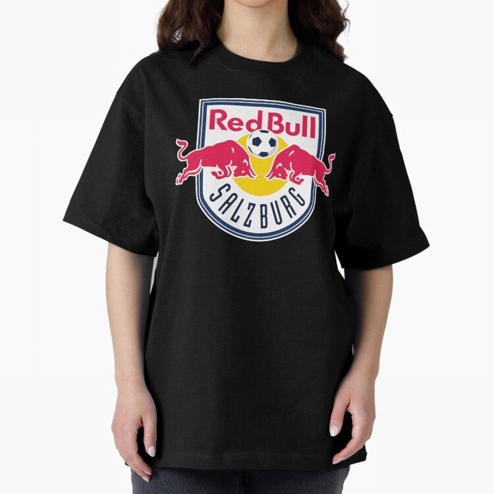 SV Austria Salzburg Fu?ballclub Oversized T-Shirt Represent Football Lovers during FIFA World Cup 2026 USA Canada Mexico for Fans of Haaland and Brazil, Bringing Global Supporter Spirit, Legendary Goals, National Colors and Tournament Celebration;