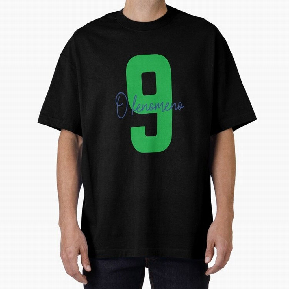 Ronaldo Naz¨¢rio ¡°O Fen?meno¡± 9 GOAT Football Poster Art Oversized T-Shirt Support Iconic Players in Global Football Passion for FIFA World Cup 2026 Group Stage, Celebrating Mbappe and Neymar, Germany, Tournament Hype, Historic Matchups, Family