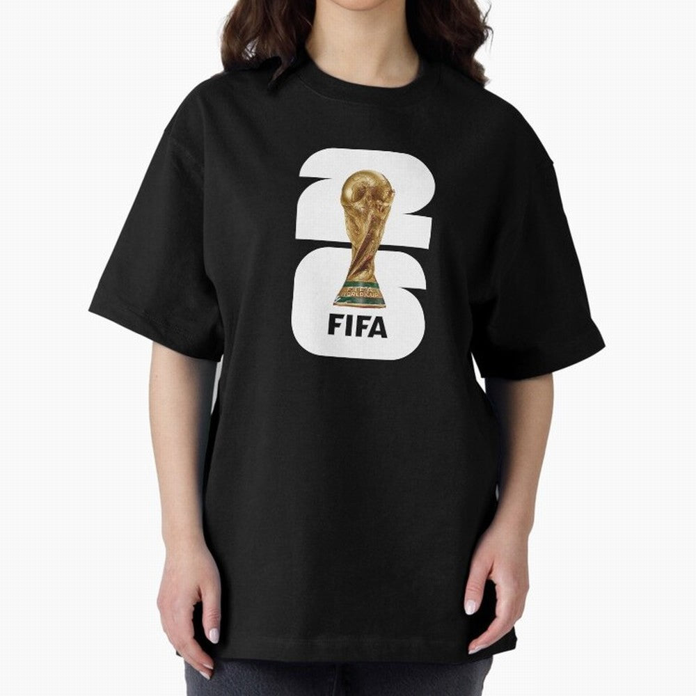 The Biggest Tournament in the World Oversized T-Shirt Show Championship Spirit for FIFA World Cup 2026 Inspired by Mbappe, Portugal Energy, Fan Favorite Moments, National Team Passion, Big Match Drama and Soccer History; Created for Match Day