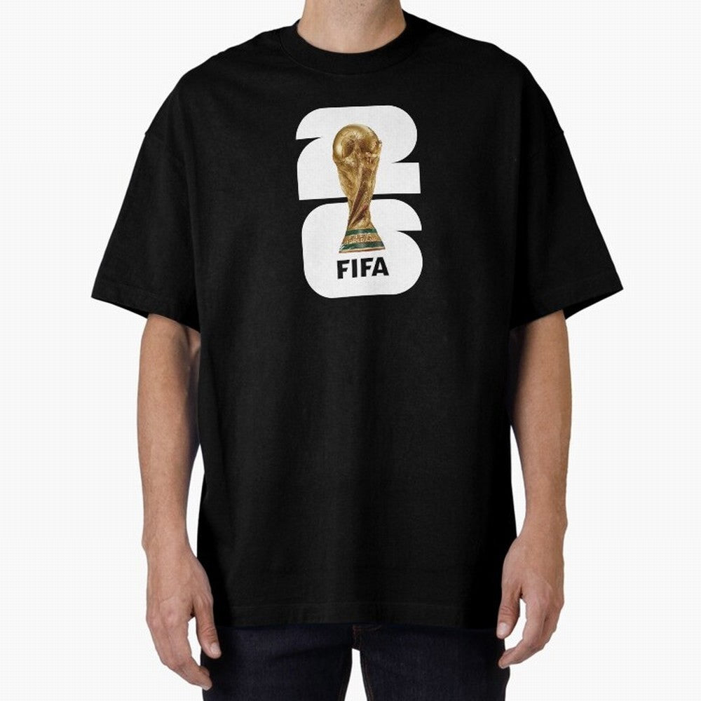 The Biggest Tournament in the World Oversized T-Shirt Show Championship Spirit for FIFA World Cup 2026 Inspired by Mbappe, Portugal Energy, Fan Favorite Moments, National Team Passion, Big Match Drama and Soccer History; Created for Match Day