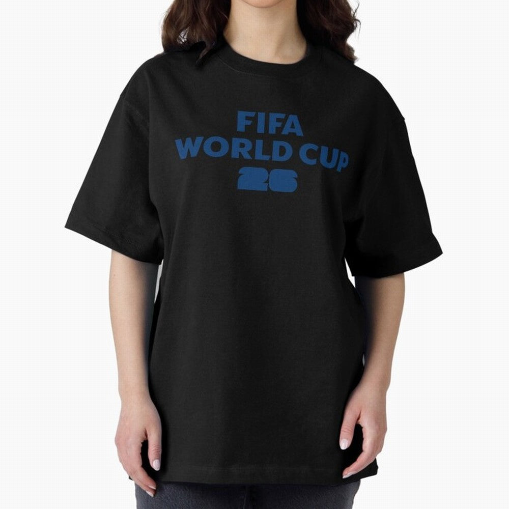 The Biggest Tournament in the World Oversized T-Shirt Feel International Energy from FIFA World Cup 2026 Spirit, Filled with Germany, Neymar, Fan Favorite Moments, National Team Passion, Big Match Drama and Soccer History; Perfect for Supporters