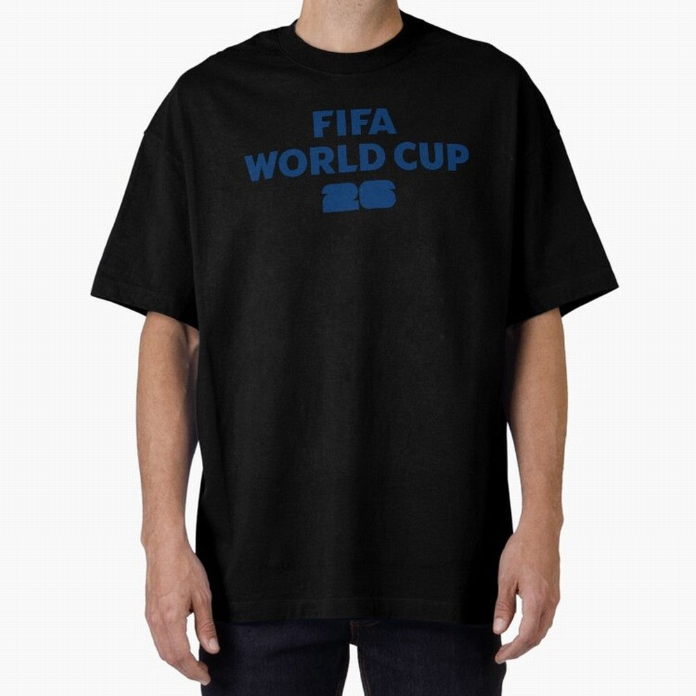 The Biggest Tournament in the World Oversized T-Shirt Feel International Energy from FIFA World Cup 2026 Spirit, Filled with Germany, Neymar, Fan Favorite Moments, National Team Passion, Big Match Drama and Soccer History; Perfect for Supporters