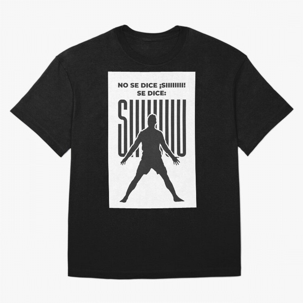 SIUUU - RONALDO Oversized T-Shirt Show Match Day Excitement for FIFA World Cup 2026 Group Stage Spirit, Made for France and Portugal, Messi, Stadium Chants, National Pride, Trophy Dreams and Unforgettable Football Memories; Ideal for Football Dads,