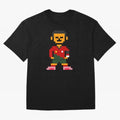 Pixel Pose Ronaldo Oversized T-Shirt Capture Global Football Passion for FIFA World Cup 2026 USA Canada Mexico, Filled with Haaland and Mbappe, England, France and Netherlands, Championship Spirit, Famous Goals, Roaring Crowds and International