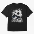 Soccer lover, passion for the ball Oversized T-Shirt Stand Out with Spirit from Global Football Passion for FIFA World Cup 2026, Inspired by Haaland, Brazil, Match Day Excitement, Supporter Culture, Golden Goals and Global Football Passion; Perfect