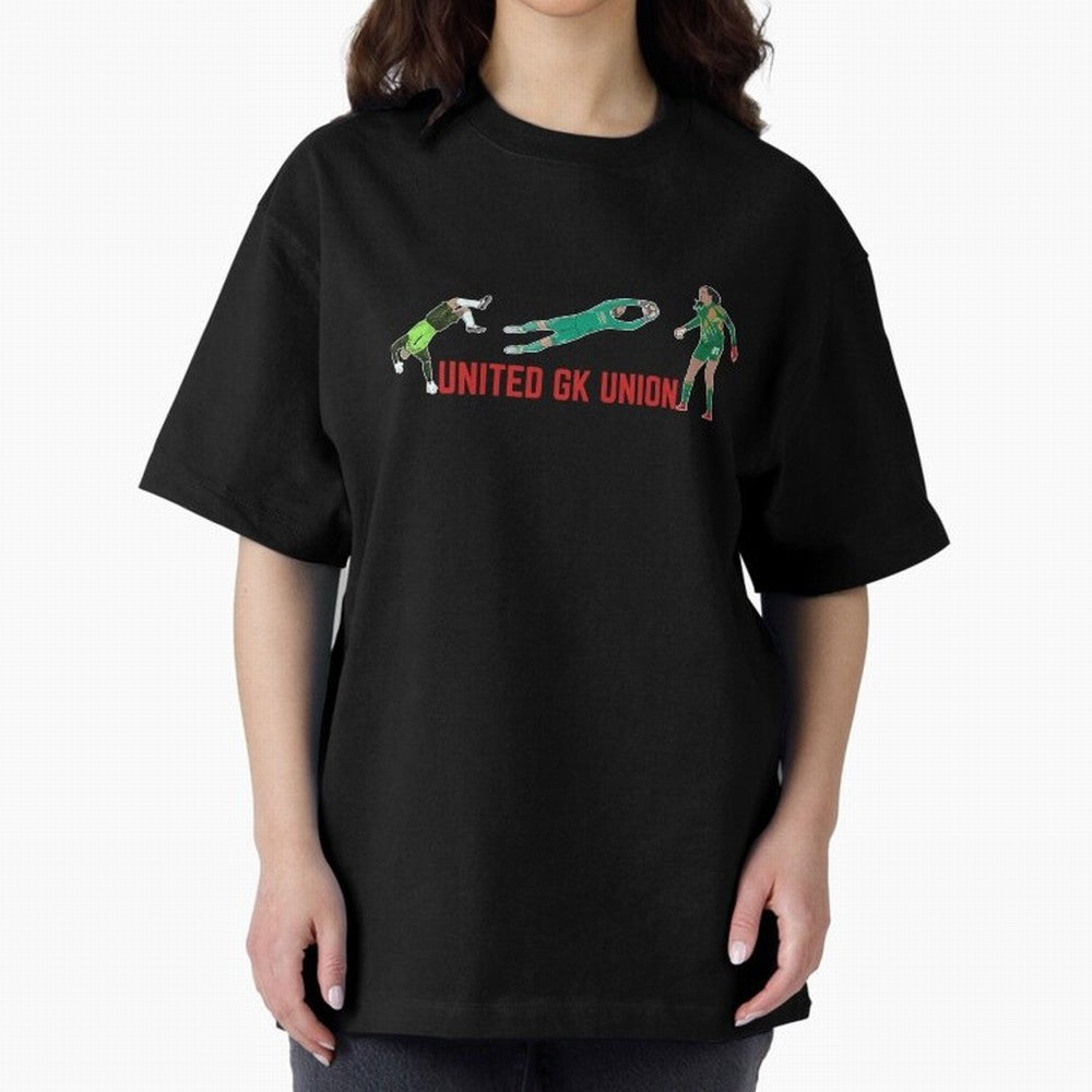 UNITED GK Union Peter Schmeichel David De Gea Phallon Tullis-Joyce Oversized T-Shirt Experience Global Football Passion for FIFA World Cup 2026 USA Canada Mexico, Driven by Mbappe and Neymar, Spain and Netherlands, Match Day Excitement, Supporter
