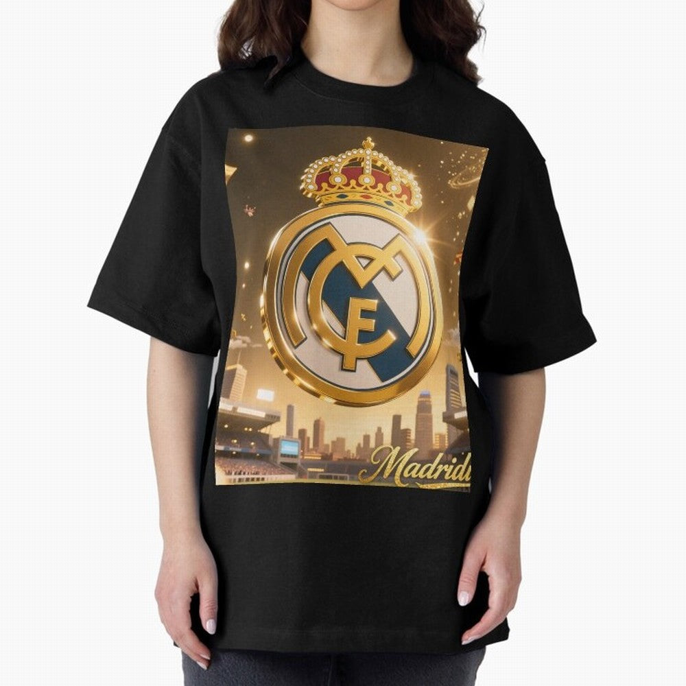 Madridistas Oversized T-Shirt Fuel the Hype around Match Day Hype around FIFA World Cup 2026 USA Canada Mexico, Messi, CR7 and Mbappe, Argentina and Brazil, Football Festival Excitement, Trophy Ambitions, Country Rivalries and Star Player Buzz;