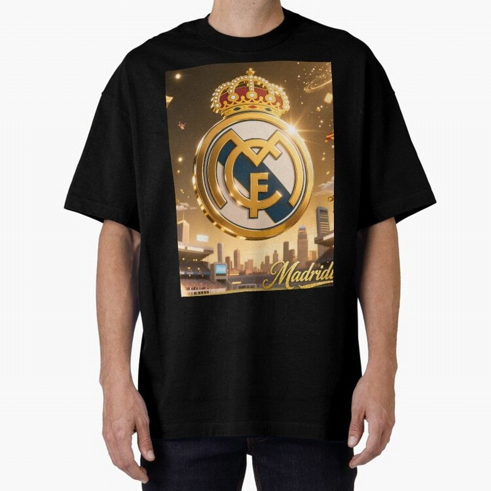 Madridistas Oversized T-Shirt Fuel the Hype around Match Day Hype around FIFA World Cup 2026 USA Canada Mexico, Messi, CR7 and Mbappe, Argentina and Brazil, Football Festival Excitement, Trophy Ambitions, Country Rivalries and Star Player Buzz;