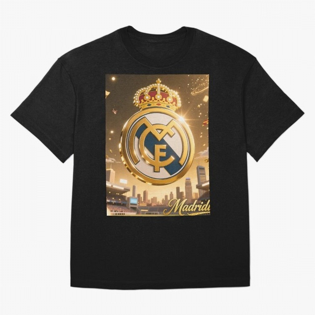 Madridistas Oversized T-Shirt Fuel the Hype around Match Day Hype around FIFA World Cup 2026 USA Canada Mexico, Messi, CR7 and Mbappe, Argentina and Brazil, Football Festival Excitement, Trophy Ambitions, Country Rivalries and Star Player Buzz;