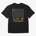 Jude Bellingham Oversized T-Shirt Fuel Your Fan Pride for Match Day Hype around FIFA World Cup 2026 USA Canada Mexico, Cristiano Ronaldo, England and Germany, Stadium Memories, Football Loyalty, International Chants and Championship Tradition;