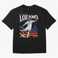 Hirving Lozano San Diego FC Oversized T-Shirt Discover Global Football Passion for FIFA World Cup 2026, Capturing Messi, Neymar and Mbappe, England, Game Day Rituals, Football Legends, Country Pride and the Road to the Final; Perfect for Fans,