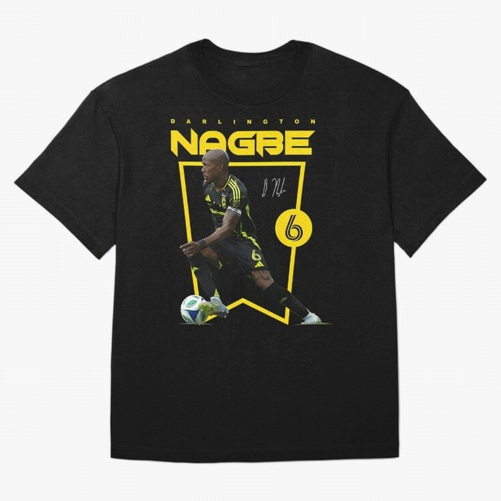 Darlington Nagbe Columbus Crew Oversized T-Shirt Mark FIFA World Cup 2026 Group Stage Spirit, Connected to Argentina and Brazil, Haaland, Fan Favorite Moments, National Team Passion, Big Match Drama and Soccer History; Ideal for Fans Who Follow