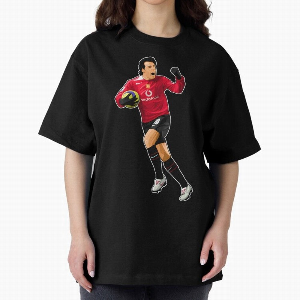 Ruud Van Nistelrooy #10 Scooring Goals Oversized T-Shirt Bring Match Day Fire to FIFA World Cup 2026 Group Stage Highlighting CR7, Germany Energy, Football Festival Excitement, Trophy Ambitions, Country Rivalries and Star Player Buzz; Created for