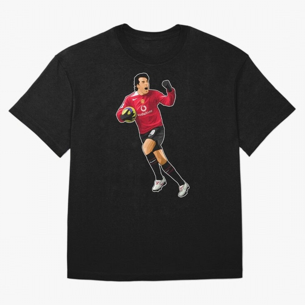 Ruud Van Nistelrooy #10 Scooring Goals Oversized T-Shirt Bring Match Day Fire to FIFA World Cup 2026 Group Stage Highlighting CR7, Germany Energy, Football Festival Excitement, Trophy Ambitions, Country Rivalries and Star Player Buzz; Created for