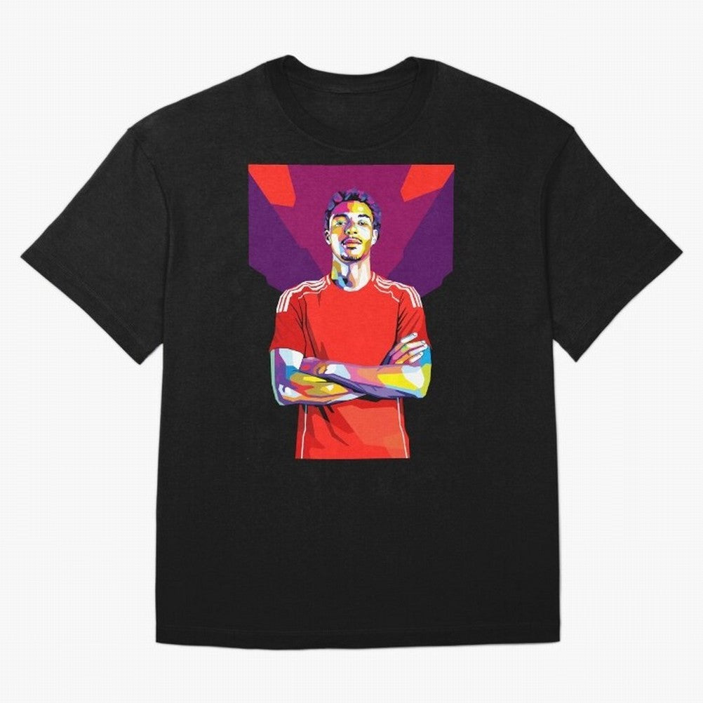 Ekitike in WPAP Style Oversized T-Shirt Experience the Global Stage of FIFA World Cup 2026 USA Canada Mexico Capturing Neymar, Portugal Energy, Football History, Final Match Energy, Crowd Noise and Once in a Lifetime Moments; Perfect for Fans,