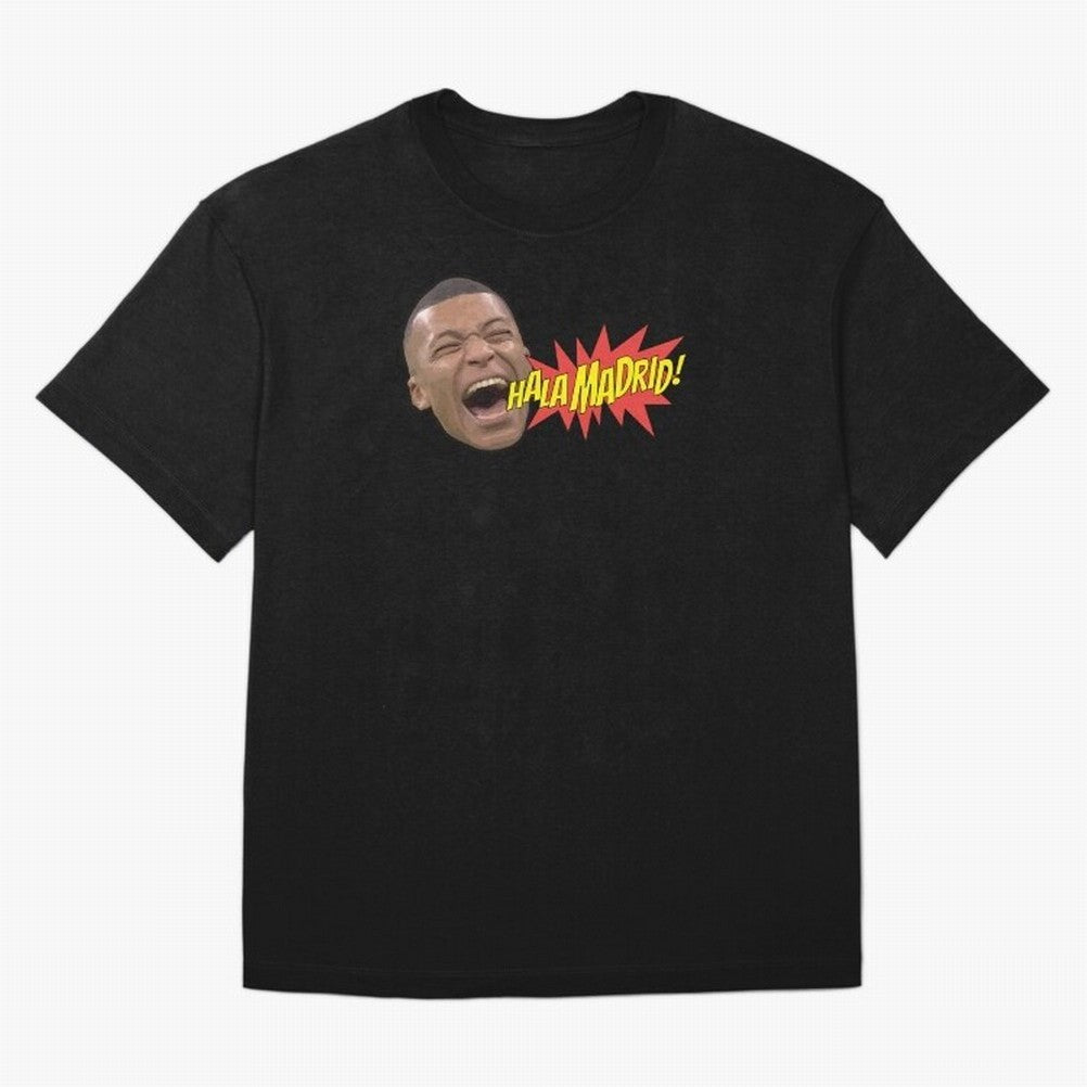 Real Madrid - Kylian Mbapp¨¦ Hala Madrid Oversized T-Shirt Keep the Legacy of the FIFA World Cup 2026 USA Canada Mexico Journey through Mbappe Highlights, Argentina and Brazil Pride, Champion Mindset, Group Stage Buzz, Knockout Tension and