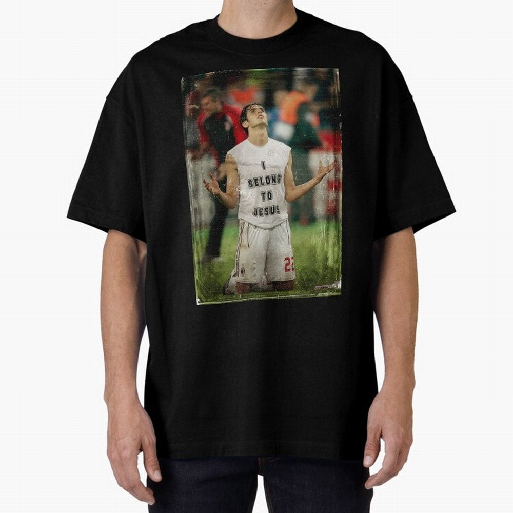 Ricardo Kaka Oversized T-Shirt Show Love for Legendary Goals in FIFA World Cup 2026 Spirit, Driven by England, Haaland, Sports Nostalgia, International Competition, Famous Players and Unforgettable Victories; Made for Die Hard Supporters, Soccer
