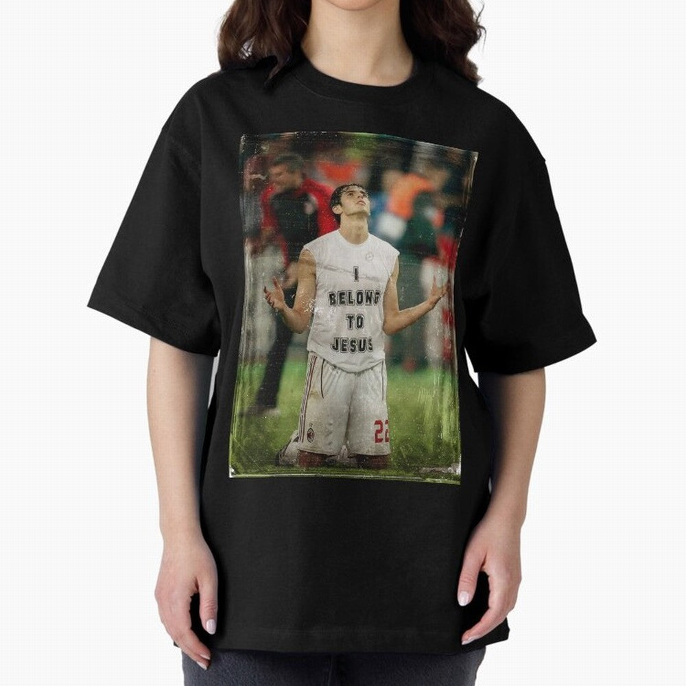 Ricardo Kaka Oversized T-Shirt Show Love for Legendary Goals in FIFA World Cup 2026 Spirit, Driven by England, Haaland, Sports Nostalgia, International Competition, Famous Players and Unforgettable Victories; Made for Die Hard Supporters, Soccer