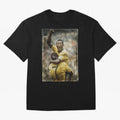 Pele Celebration Vintage Oversized T-Shirt Celebrate Rivalries and Pride in FIFA World Cup 2026 USA Canada Mexico for Fans of Messi and Argentina, Bringing Classic Soccer Heritage, Championship Pressure, Fan Loyalty and International Pride; Perfect