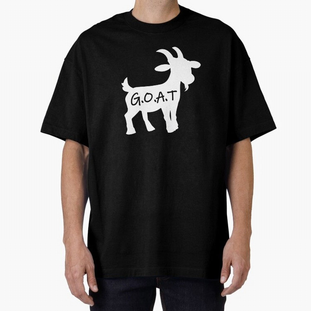 GOAT Oversized T-Shirt Experience Global Football Passion for FIFA World Cup 2026 Group Stage, Built around Haaland and Mbappe, Portugal, Championship Spirit, Famous Goals, Roaring Crowds and International Football Unity; Great for Watch Parties,