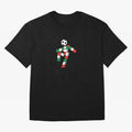 Ciao - World Cup 90' Mascote Logo Oversized T-Shirt Honor Football Greatness during Match Day Hype around FIFA World Cup 2026, CR7 and Messi, Portugal, Vintage Soccer Flavor, Modern Football Stars, National Flags and Final Night Emotion; Ideal for