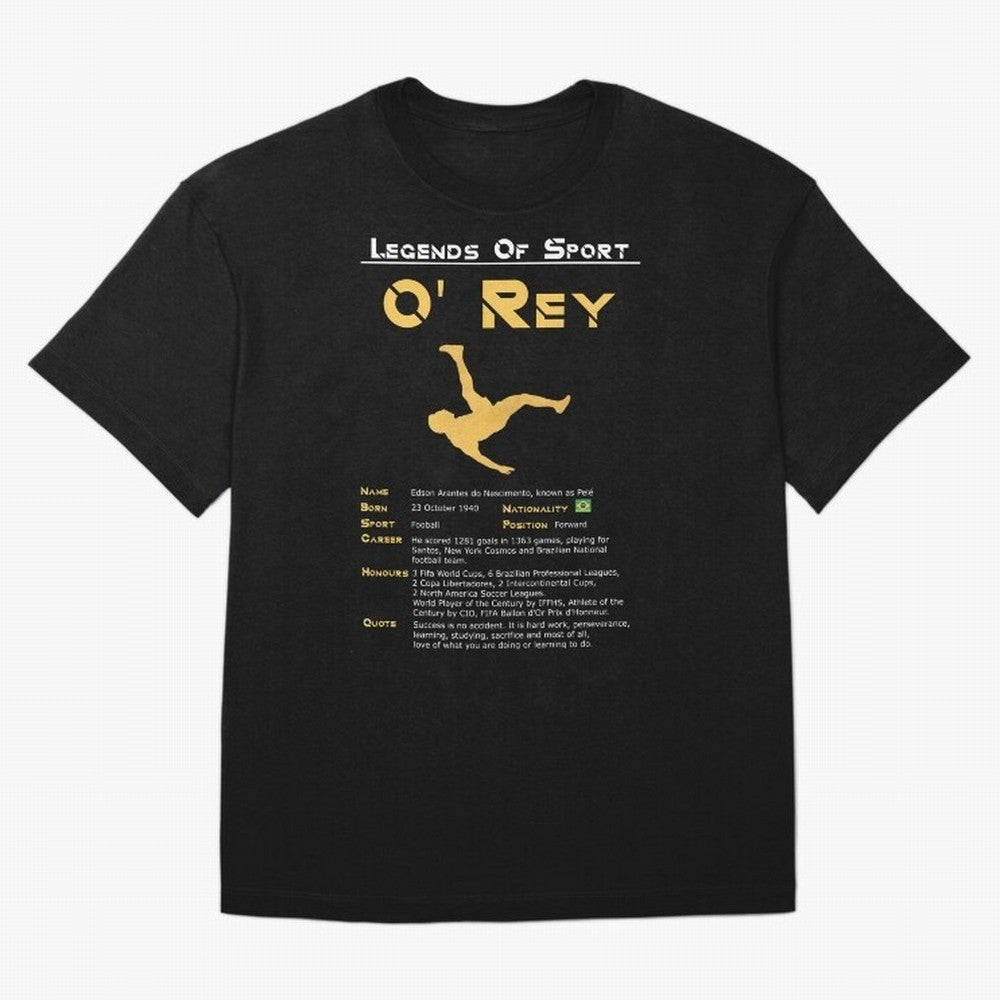 Legends of Sport Pele Pel¨¦ Oversized T-Shirt Experience Match Day Hype around FIFA World Cup 2026, Mbappe, Netherlands, Stadium Chants, National Pride, Trophy Dreams and Unforgettable Football Memories; Created for Match Day Parties, Soccer Gifts,