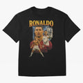 Ronaldo Champion Victory Design For Football Fans Gift For Soccer Supporters Oversized T-Shirt Refresh FIFA World Cup 2026 Group Stage Inspired by CR7 and Messi, Netherlands Energy, Vintage Soccer Flavor, Modern Football Stars, National Flags and