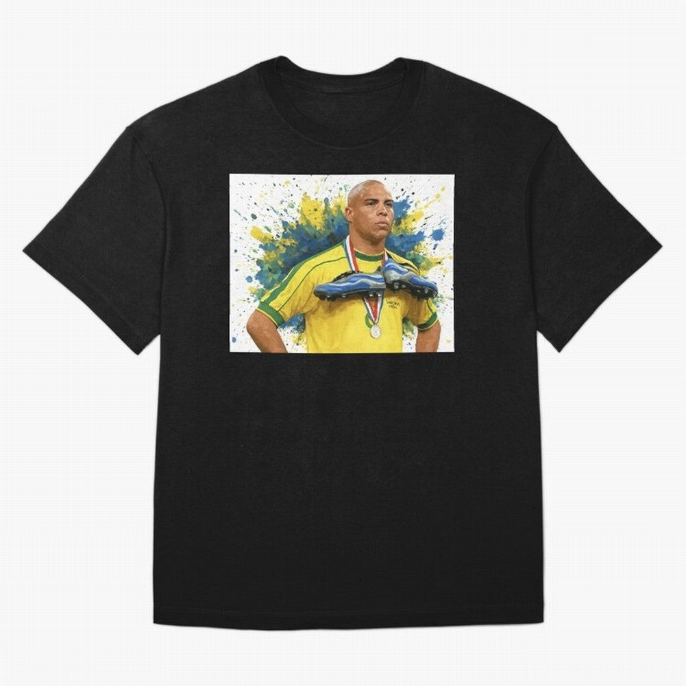 Ronaldo, O Fen?meno Oversized T-Shirt Celebrate Soccer Greatness during FIFA World Cup 2026 Celebrating Cristiano Ronaldo, Haaland and CR7, Argentina, France and Brazil Energy, Goal Celebration Energy, Supporter Heritage, Football Icons and